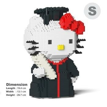 OJAM Online Shopping - Jekca Hello Kitty 04S Building Bricks Set 20x13x27cm Toys