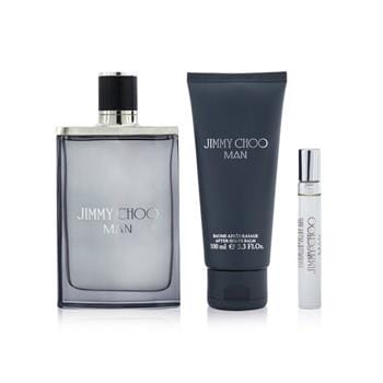 OJAM Online Shopping - Jimmy Choo Jimmy Choo Coffret: Eau De Toilette Spray 100ml/3.4oz + Eau De Toilette Spray 7.5ml/0.25oz + After Shave Balm 100ml/3.3oz 3pcs Men's Fragrance