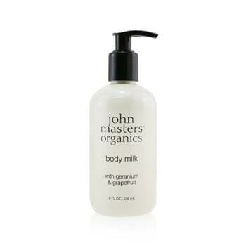 OJAM Online Shopping - John Masters Organics Body Milk With Geranium & Grapefruit 236ml/8oz Skincare