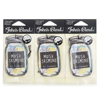OJAM Online Shopping - John's Blend Air Freshener - Musk Jasmine 3pcs Home Scent