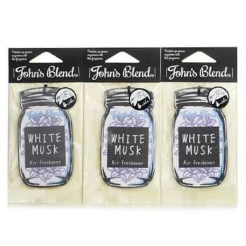 OJAM Online Shopping - John's Blend Air Freshener - White Musk 3pcs Home Scent