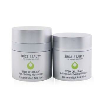 OJAM Online Shopping - Juice Beauty Stem Cellular Day & Night Duo Set: Stem Cellular Anti-Wrinkle Moisturizer 50ml + Stem Cellular Anti-Wrinkle Overnight Cream 2x 50ml/1.7oz Skincare