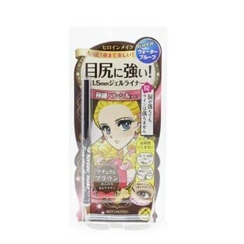 OJAM Online Shopping - KISS ME Heroine Make Long Stay Sharp Gel Liner Super Waterproof - # 03 Natural Brown 0.07g Make Up