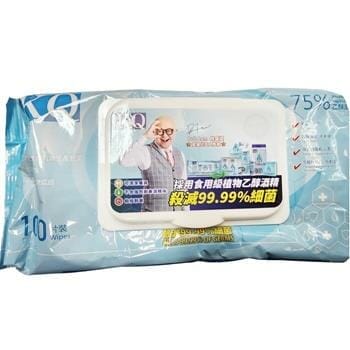 OJAM Online Shopping - KQ KQ - 75%Alcohol (Ethanol) Multi-Purpose Disinfectant Wipes 100 pcs Health