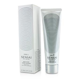 OJAM Online Shopping - Kanebo Sensai Silky Purifying Mud Soap - Wash & Mask (New Packaging) 125ml/4.3oz Skincare