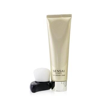 OJAM Online Shopping - Kanebo Sensai Ultimate The Creamy Soap (With Cleansing Brush) 125ml+1Brush Skincare