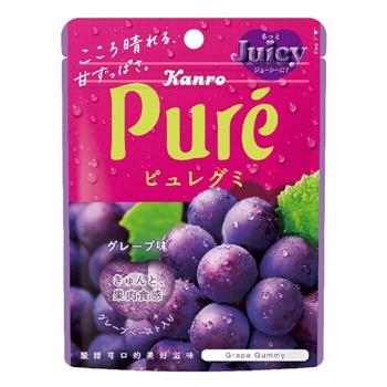 OJAM Online Shopping - Kanro PURE GUMMY GRAPE (56G) 56g Luxury