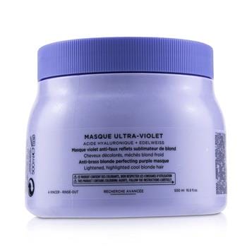 OJAM Online Shopping - Kerastase Blond Absolu Masque Ultra-Violet Anti-Brass Blonde Perfecting Purple Masque (Lightened Cool Blonde Hair) 500ml/16.9oz Hair Care