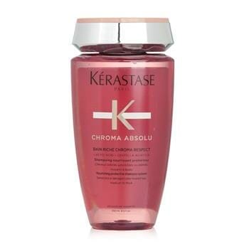 OJAM Online Shopping - Kerastase Chroma Absolu Bain Riche Chroma Respect Shampoo (For Sensitized or Damaged Color-Treated Hair) 250ml/8.5oz Hair Care