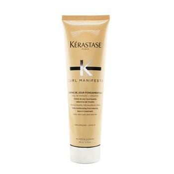 OJAM Online Shopping - Kerastase Curl Manifesto Creme De Jour Fondamentale Hair Cream Daily Moisturizing Frizz-Reducing Leave-in Treatment - For Curly Hair 150ml/5.1oz Hair Care