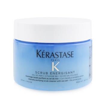 OJAM Online Shopping - Kerastase Fusio-Scrub Scrub Energisant Intensely Purifying Scrub Cleanser with Sea Salt (Oily Prone Scalp) 325ml/11.4oz Hair Care