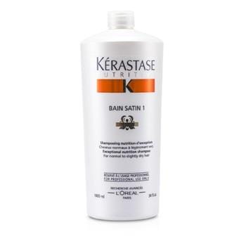 OJAM Online Shopping - Kerastase Nutritive Bain Satin 1 Exceptional Nutrition Shampoo (For Normal to Slightly Dry Hair) 1000ml/34oz Hair Care