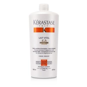 OJAM Online Shopping - Kerastase Nutritive Lait Vital Incredibly Light - Exceptional Nutrition Care (For Normal to Slightly Dry Hair) 1000ml/34oz Hair Care