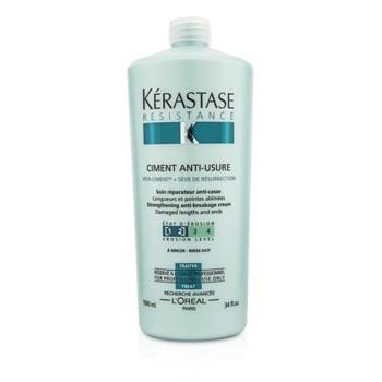 OJAM Online Shopping - Kerastase Resistance Ciment Anti-Usure Strengthening Anti-Breakage Cream - Rinse Out (For Damaged Lengths & Ends) 1000ml/34oz Hair Care