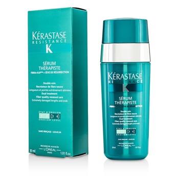 OJAM Online Shopping - Kerastase Resistance Serum Therapiste Dual Treatment Fiber Quality Renewal Care (Extremely Damaged Lengths and Ends) 30ml/1.01oz Hair Care