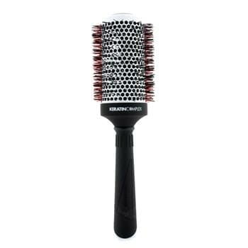 OJAM Online Shopping - Keratin Complex Ceramic Technology Nano-Sliver Ions Heat Resistant Ceramic+Ionic Round Brush (3.5 Inch) 1pc Hair Care