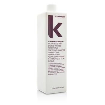 OJAM Online Shopping - Kevin.Murphy Young.Again.Wash (Immortelle and Baobab Infused Restorative Softening Shampoo - To Dry Brittle Hair) 1000ml/33.6oz Hair Care