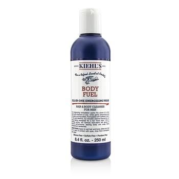 OJAM Online Shopping - Kiehl's Body Fuel All-In-One Energizing Wash Hair & Body Cleanser for Men 250ml/8.4oz Men's Skincare