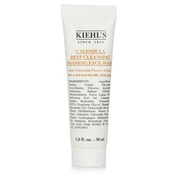 OJAM Online Shopping - Kiehl's Calendula Deep Cleansing Foaming Face Wash 30ml/1oz Skincare