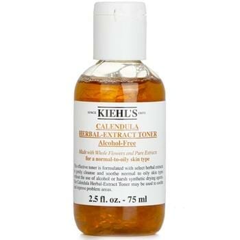 OJAM Online Shopping - Kiehl's Calendula Herbal Extract Alcohol-Free Toner - For Normal to Oily Skin (Miniature) 75ml/2.5oz Skincare