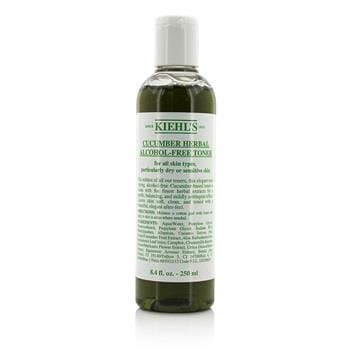 OJAM Online Shopping - Kiehl's Cucumber Herbal Alcohol-Free Toner - For Dry or Sensitive Skin Types 250ml/8.4oz Skincare