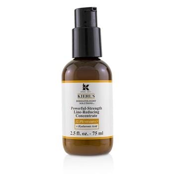 OJAM Online Shopping - Kiehl's Dermatologist Solutions Powerful-Strength Line-Reducing Concentrate (With 12.5% Vitamin C + Hyaluronic Acid) 75ml/2.5oz Skincare