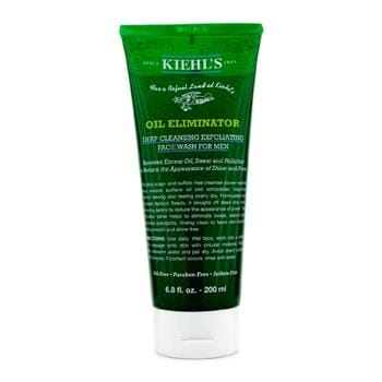 OJAM Online Shopping - Kiehl's Men's Oil Eliminator Deep Cleansing Exfoliating Face Wash 200ml/6.8oz Men's Skincare