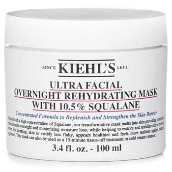 OJAM Online Shopping - Kiehl's Ultra Facial Overnight Rehydrating Mask With 10.5% Squalane 100ml/3.4oz Skincare