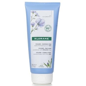 OJAM Online Shopping - Klorane Conditioner With Organic Flax (Volume Fine Hair) 200ml/6.7oz Hair Care