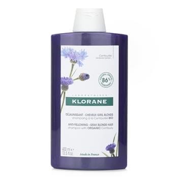 OJAM Online Shopping - Klorane Shampoo With Organic Centaury (Anti Yellowing Gray Blonde Hair) 400ml/13.5oz Hair Care