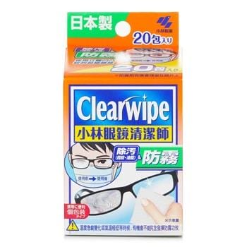 OJAM Online Shopping - Kobayashi Clearwipe Lens Cleaning & Antifog Tissues 20P 20pcs Health