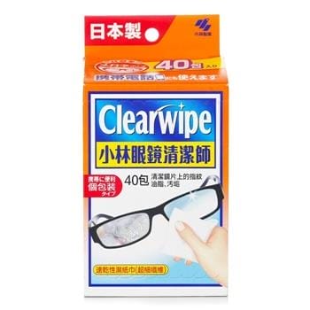 OJAM Online Shopping - Kobayashi Clearwipe Lens Cleaning Wet Tissue  - 40 packs 40pcs/box Health