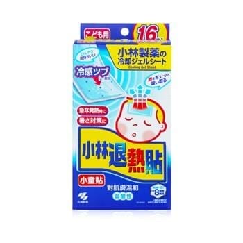 OJAM Online Shopping - Kobayashi Netsusama Cooling Gel Sheet For Child 16pcs Health