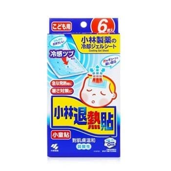 OJAM Online Shopping - Kobayashi Netsusama Cooling Gel Sheet For Child 6pcs Health