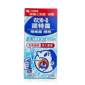 OJAM Online Shopping - Kobayashi Nodonool Ex Cool Sore Throat Spray 15ml Health