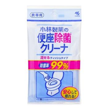 OJAM Online Shopping - Kobayashi Pharmaceutical Toilet Seat Sterilization Towel Pouch - 10pcs 10pcs Health