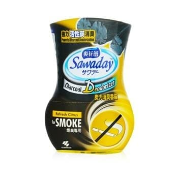 OJAM Online Shopping - Kobayashi Sawaday Charcoal Deodorizer For Smoke - Fresh Citrus 350ml Home Scent