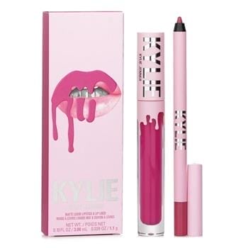 OJAM Online Shopping - Kylie By Kylie Jenner Matte Lip Kit: Matte Liquid Lipstick 3ml + Lip Liner 1.1g - # 102 Extraordinary 2pcs Make Up