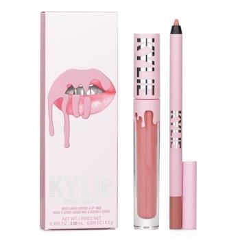 OJAM Online Shopping - Kylie By Kylie Jenner Matte Lip Kit: Matte Liquid Lipstick 3ml + Lip Liner 1.1g - # 300 Koko K 2pcs Make Up