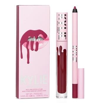 OJAM Online Shopping - Kylie By Kylie Jenner Matte Lip Kit: Matte Liquid Lipstick 3ml + Lip Liner 1.1g - # 403 Bite Me 2pcs Make Up