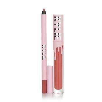 OJAM Online Shopping - Kylie By Kylie Jenner Matte Lip Kit: Matte Liquid Lipstick 3ml + Lip Liner 1.1g - # 505 Autumn Matte 2pcs Make Up