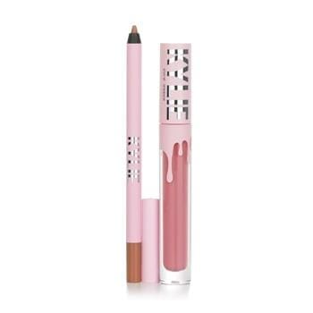 OJAM Online Shopping - Kylie By Kylie Jenner Matte Lip Kit: Matte Liquid Lipstick 3ml + Lip Liner 1.1g - # 808 Kylie Matte 2pcs Make Up