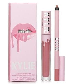 OJAM Online Shopping - Kylie By Kylie Jenner Velvet Lip Kit: Liquid Lipstick 3ml + Lip Liner 1.1g - # 705 Charm 2pcs Make Up