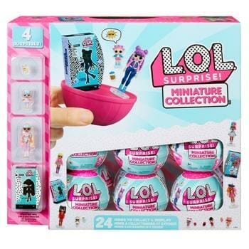 OJAM Online Shopping - L.O.L. Surprise Miniature Doll Collection 8x8x7cm Toys