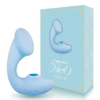 OJAM Online Shopping - LOVE MERCI Orgaster Neo G-Spot Double Head Massager - # Blue 1pc Sexual Wellness