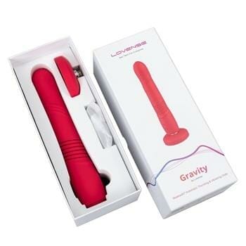 OJAM Online Shopping - LOVENSE Gravity Automatic Telescopic Vibrator 1pc Sexual Wellness