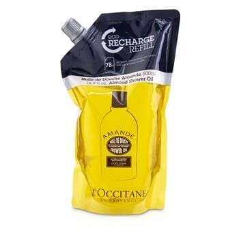 OJAM Online Shopping - L'Occitane Almond Cleansing & Softening Shower Oil (Eco-Refill) (Random Packaging) 500ml/16.9oz Skincare