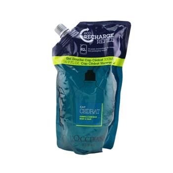 OJAM Online Shopping - L'Occitane Cap Cedrat Shower Body & Hair Eco-Refill 500ml/1.69oz Men's Fragrance