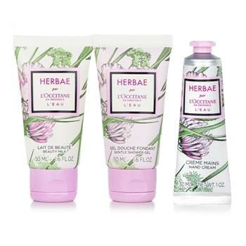 OJAM Online Shopping - L'Occitane Herbae Discovery Collection 3pcs Skincare