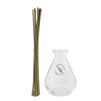 OJAM Online Shopping - L'Occitane Home Perfume Diffuser - Droplet Shape (Glass Bottle & Reeds) 1pc Home Scent